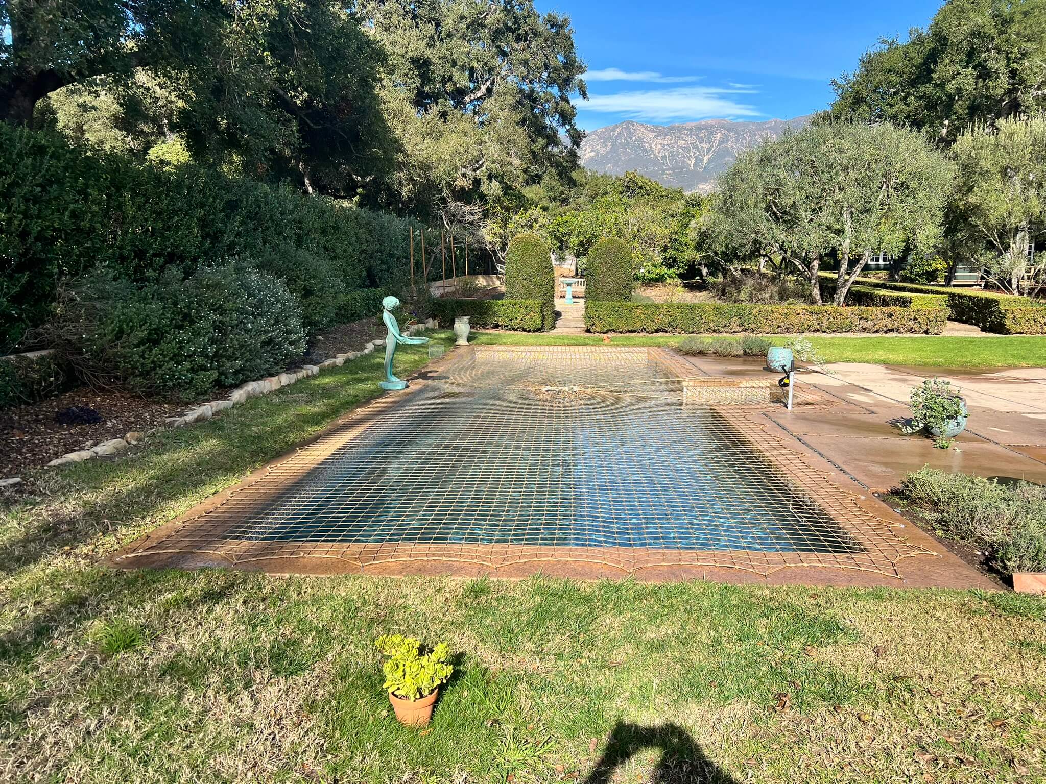 Pool Net Installation